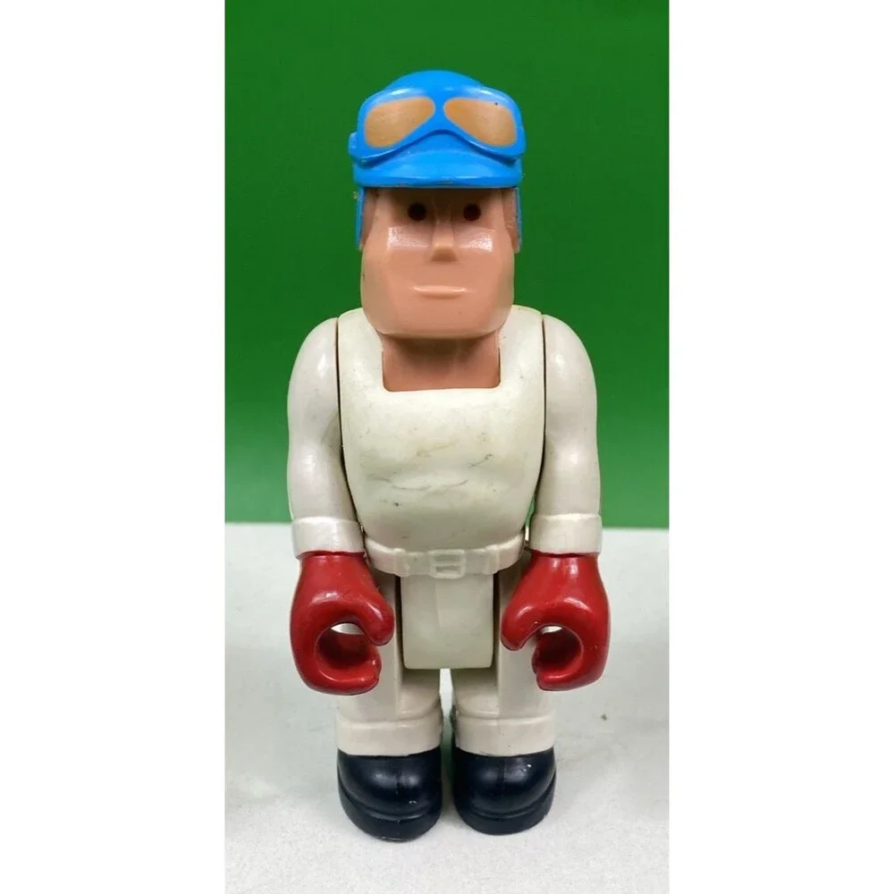 Lot of 5 Fisher Price Husky Helpers First Responders Produced 1978-1986
